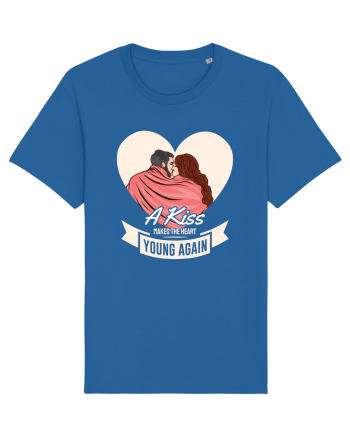 De ziua îndrăgostiților - A kiss makes the heart young again Royal Blue