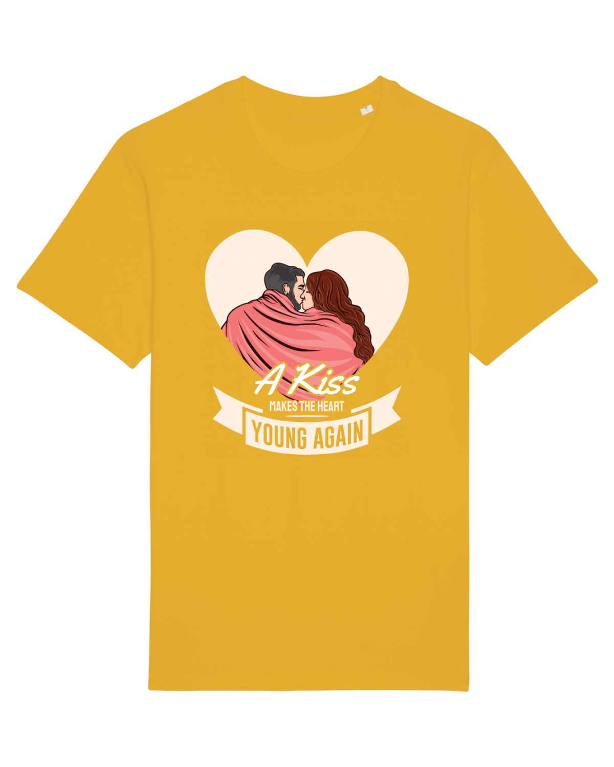 Tricou mânecă scurtă Unisex Rocker Spectra Yellow