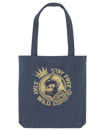 The Monkey Action Midnight Blue
