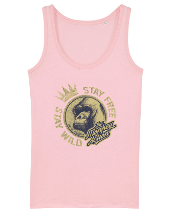 The Monkey Action Cotton Pink
