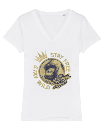 The Monkey Action White