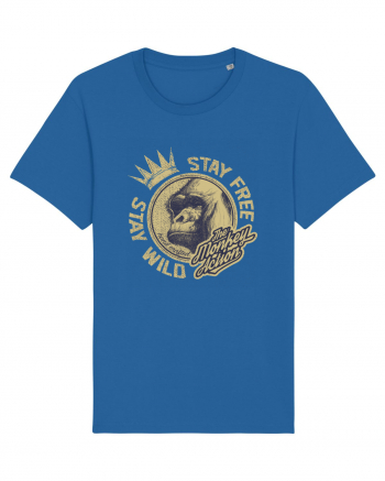 The Monkey Action Royal Blue