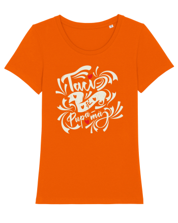 Taci și pupă-mă Bright Orange