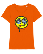 Vise și relax Tricou mânecă scurtă guler larg fitted Damă Expresser