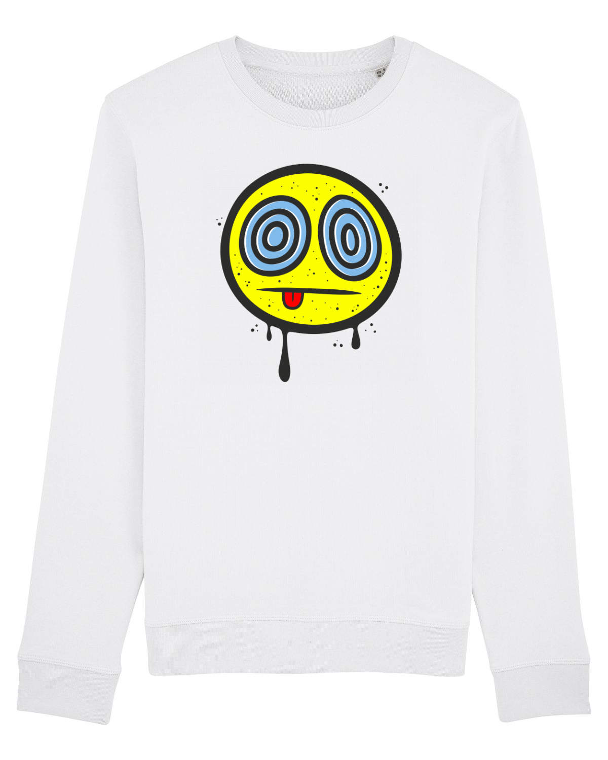 Bluză mânecă lungă Unisex Rise White