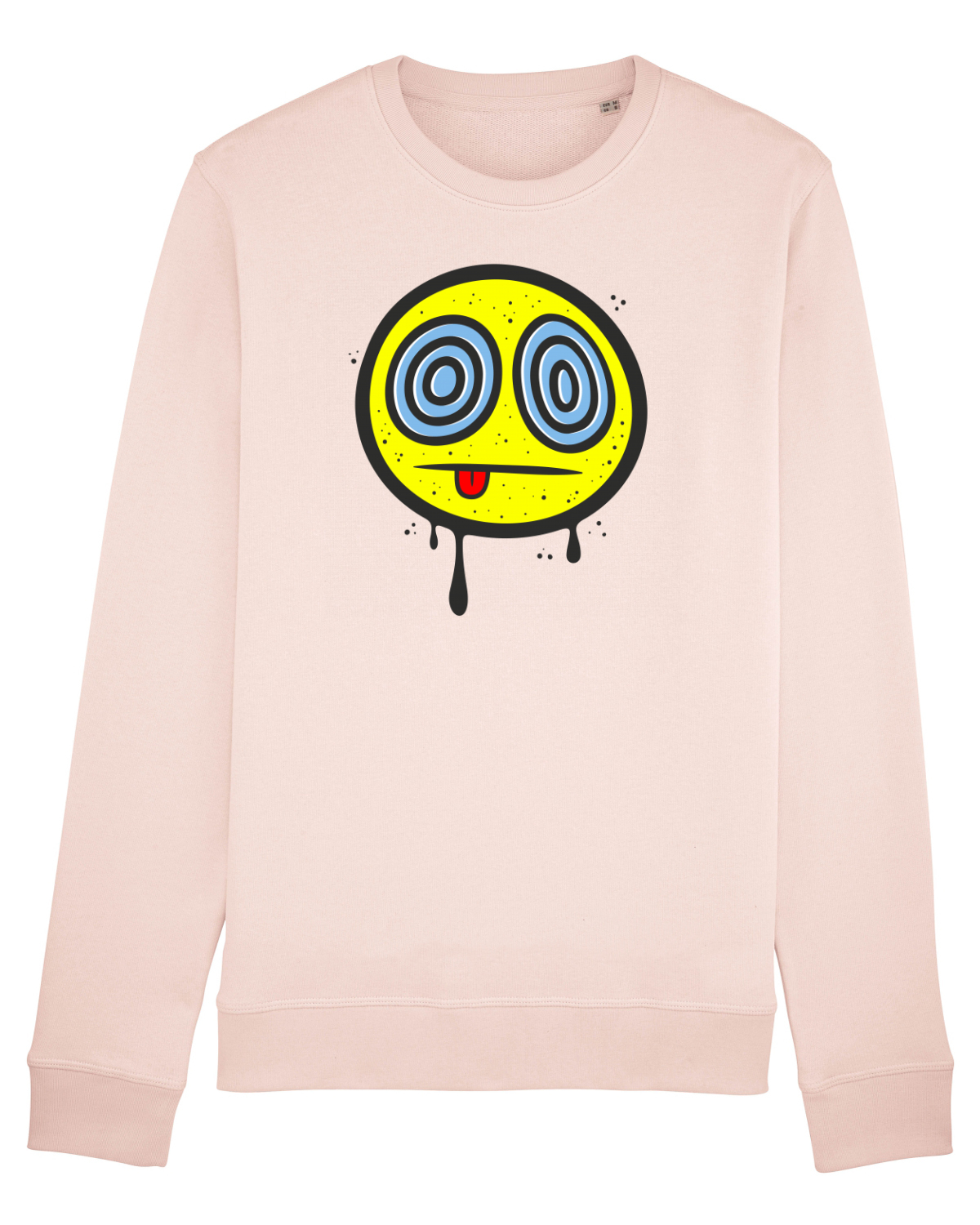 Bluză mânecă lungă Unisex Rise Candy Pink