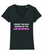 GRANDMA Tricou mânecă scurtă guler V Damă Evoker