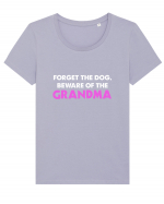 GRANDMA Tricou mânecă scurtă guler larg fitted Damă Expresser