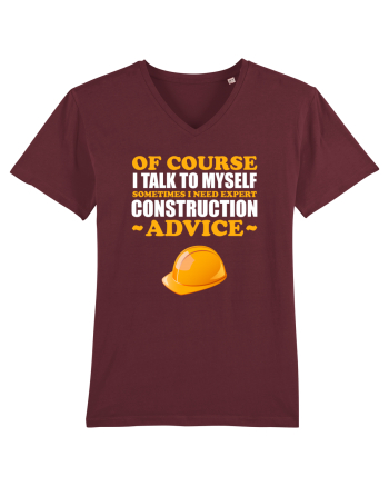 CONSTRUCTION Burgundy