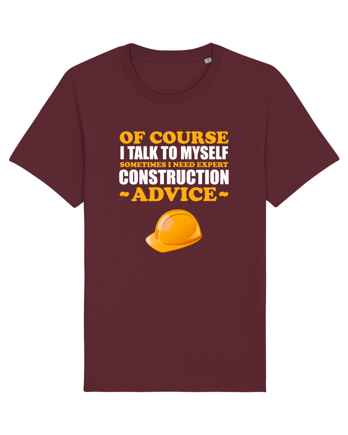 Tricou mânecă scurtă Unisex Rocker Burgundy