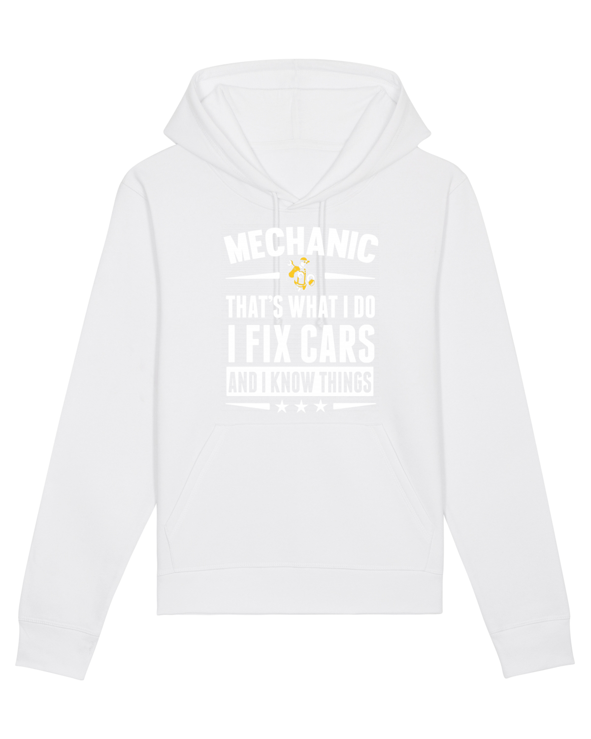 Hanorac Unisex Drummer White