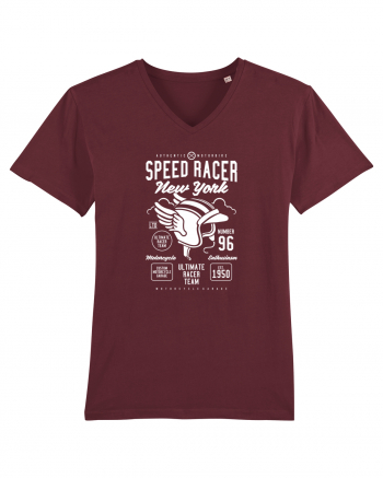 Speed Racer New York White Burgundy