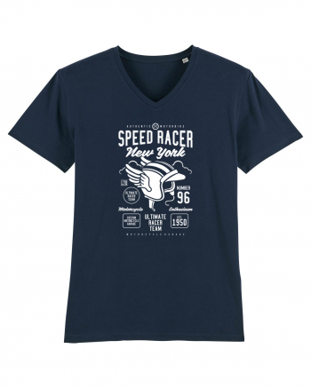 Speed Racer New York White French Navy