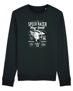 Speed Racer New York White Bluză mânecă lungă Unisex Rise