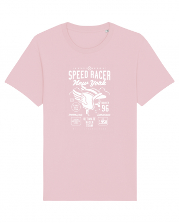 Speed Racer New York White Cotton Pink