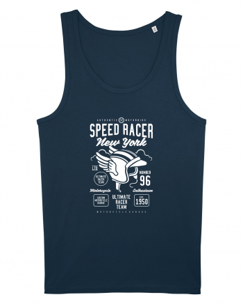 Speed Racer New York White Navy