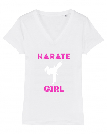 KARATE GIRL White