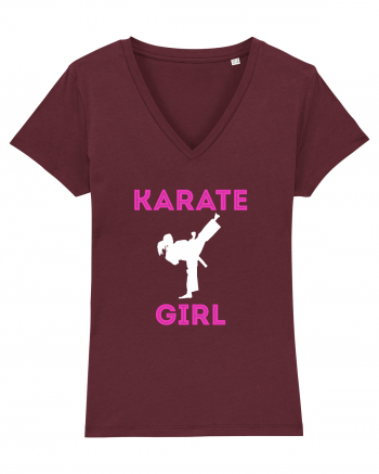 KARATE GIRL Burgundy