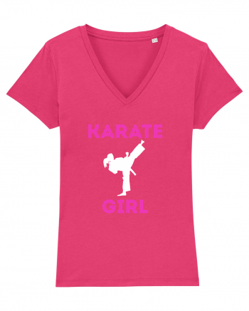 KARATE GIRL Raspberry