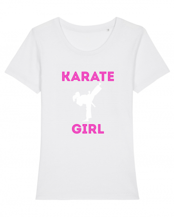 KARATE GIRL White