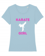 KARATE GIRL Tricou mânecă scurtă guler larg fitted Damă Expresser