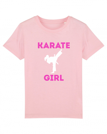 KARATE GIRL Cotton Pink