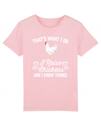 CHICKEN Cotton Pink