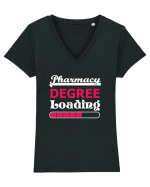 PHARMACY DEGREE Tricou mânecă scurtă guler V Damă Evoker