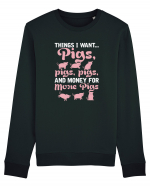 PIGS Bluză mânecă lungă Unisex Rise