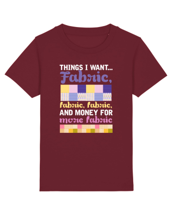FABRIC Burgundy