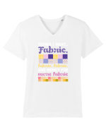 FABRIC Tricou mânecă scurtă guler V Bărbat Presenter