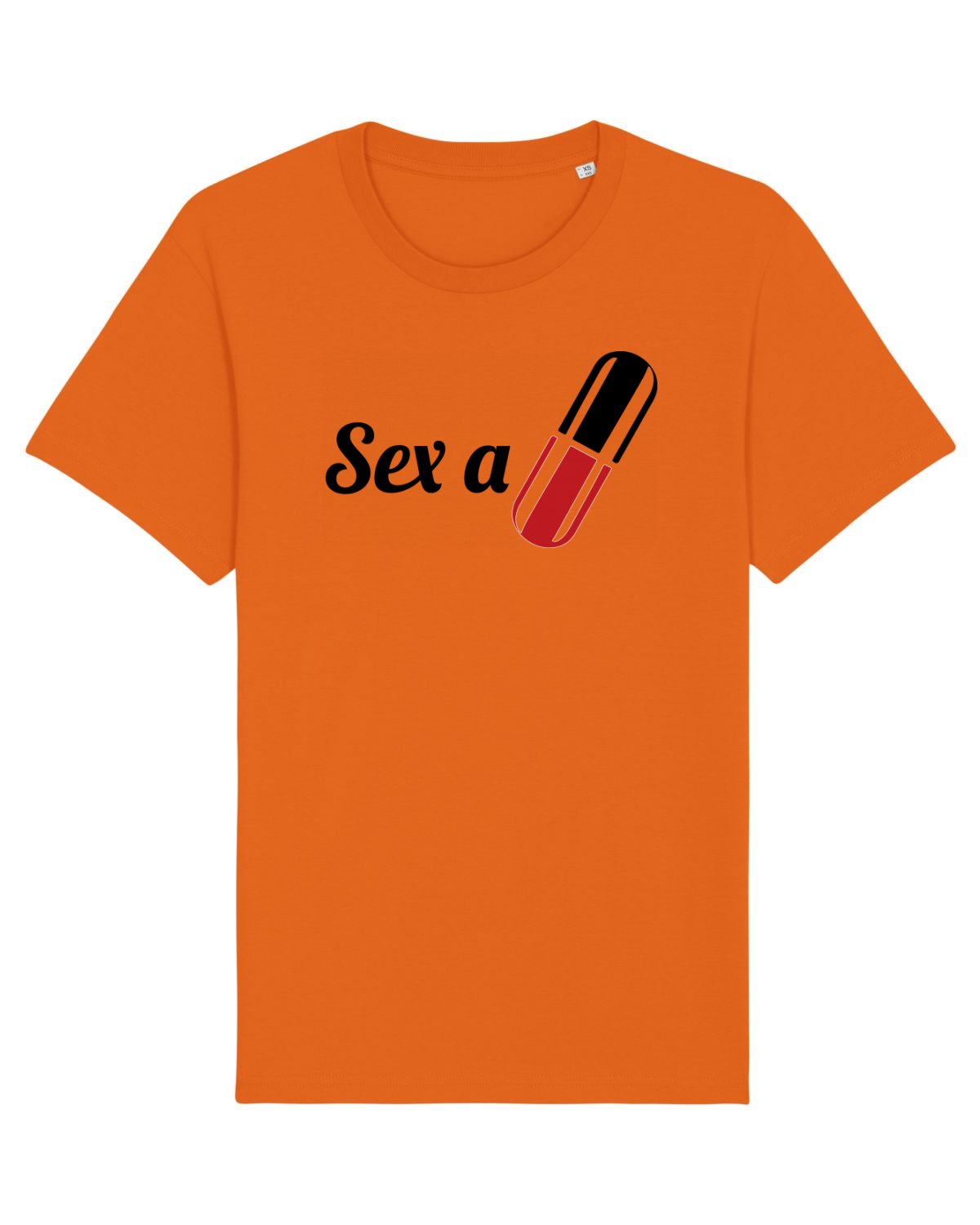 Tricou mânecă scurtă Unisex Rocker Bright Orange