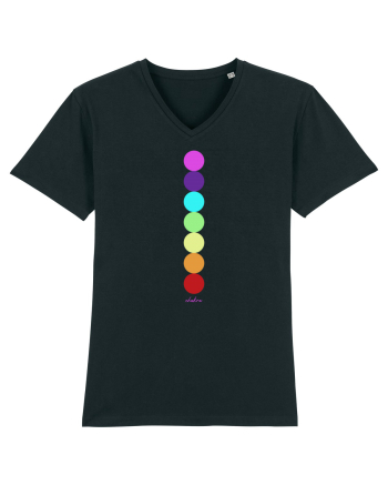 The seven Chakras Black