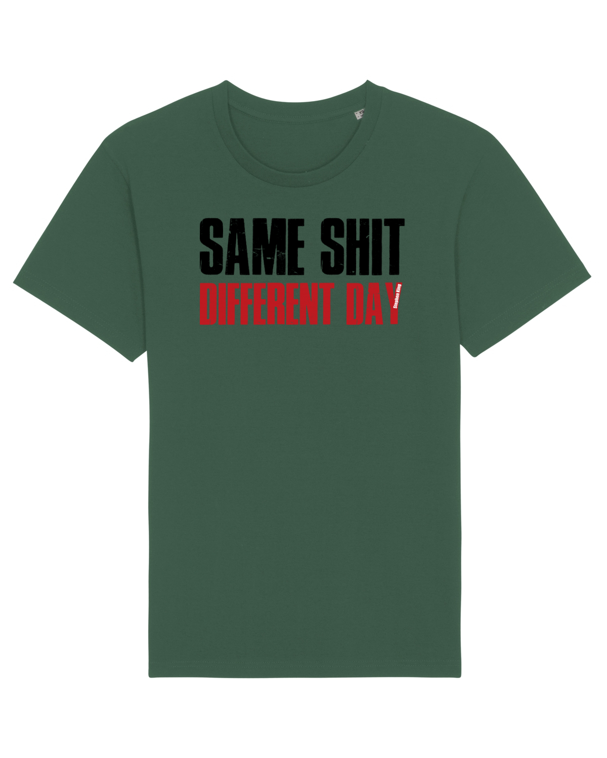 Tricou mânecă scurtă Unisex Rocker Bottle Green