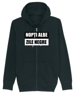 Nopti albe Hanorac cu fermoar Unisex Connector