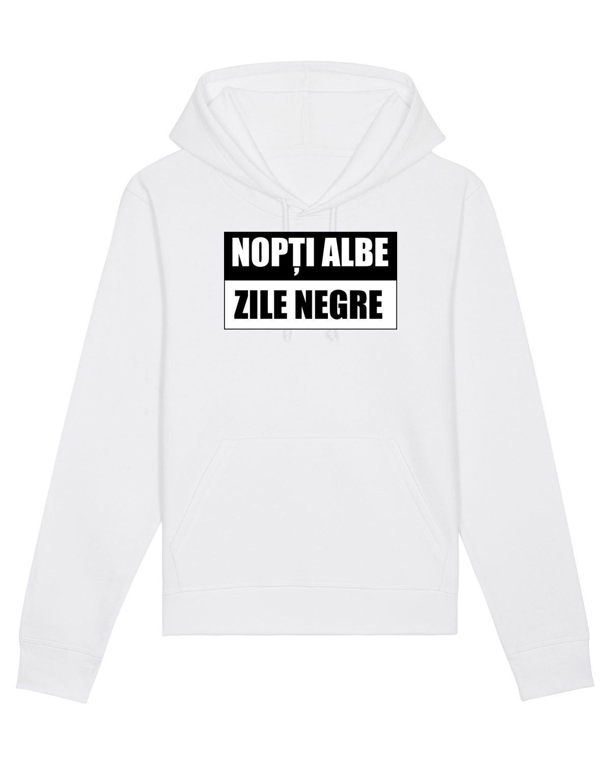 Hanorac Unisex Drummer White