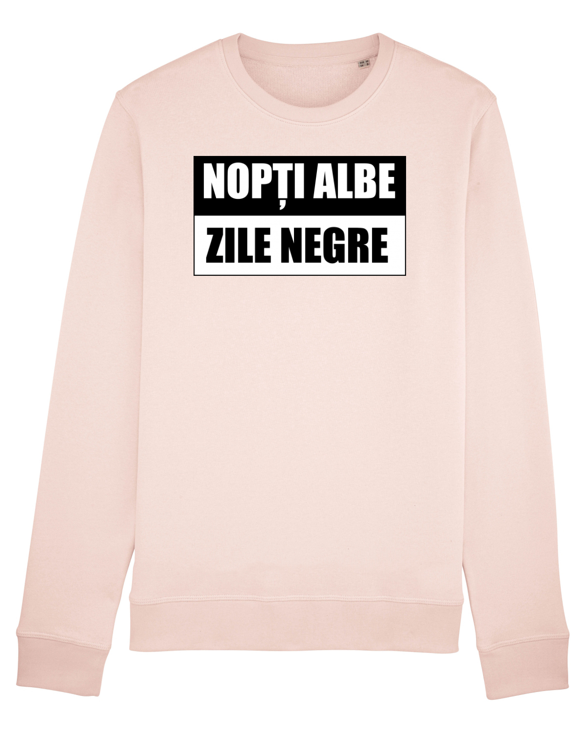 Bluză mânecă lungă Unisex Rise Candy Pink