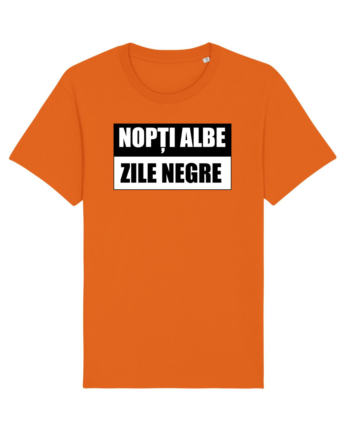 Tricou mânecă scurtă Unisex Rocker Bright Orange