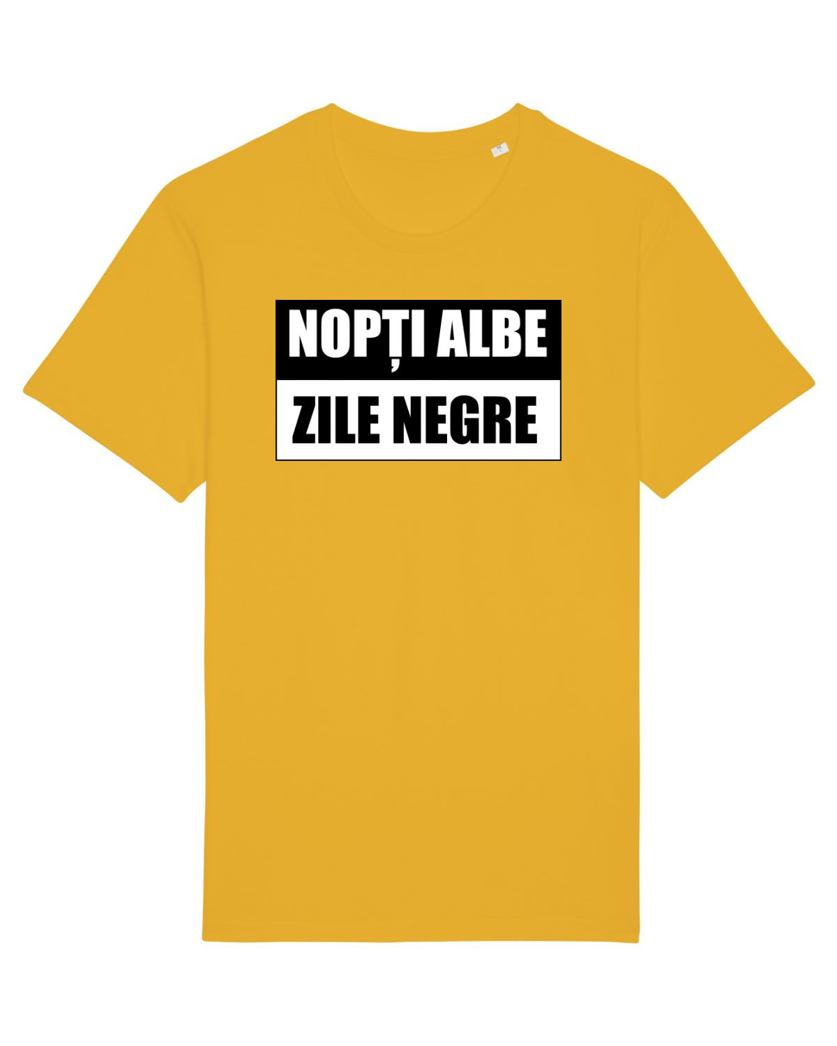 Tricou mânecă scurtă Unisex Rocker Spectra Yellow