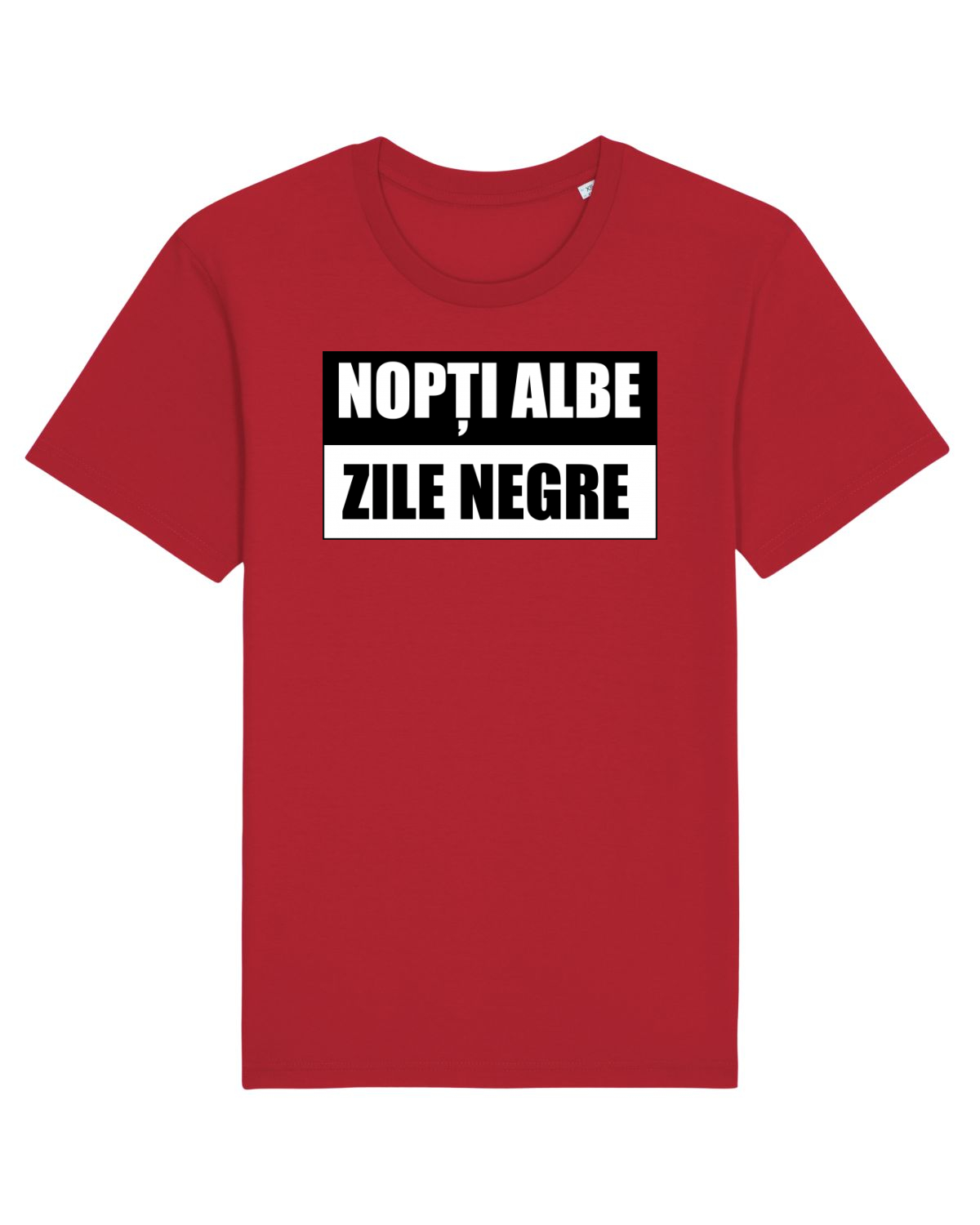 Tricou mânecă scurtă Unisex Rocker Red