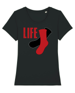 Life Tricou mânecă scurtă guler larg fitted Damă Expresser