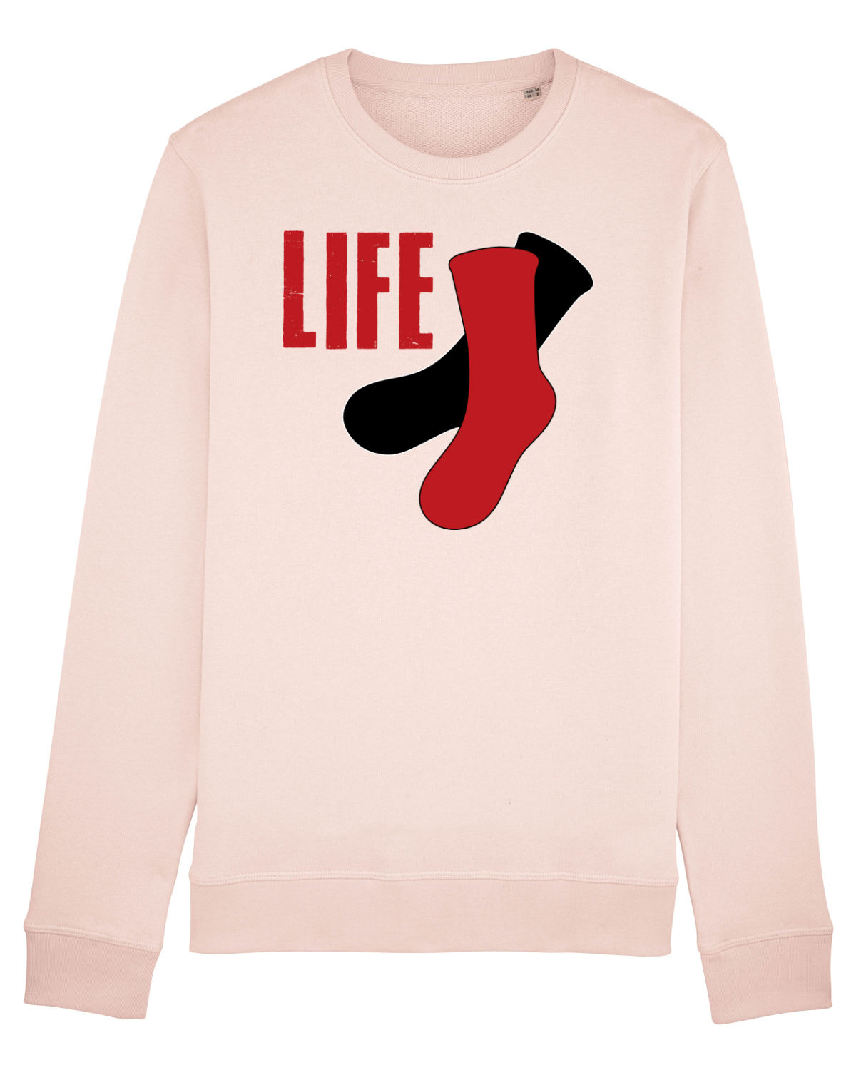 Bluză mânecă lungă Unisex Rise Candy Pink