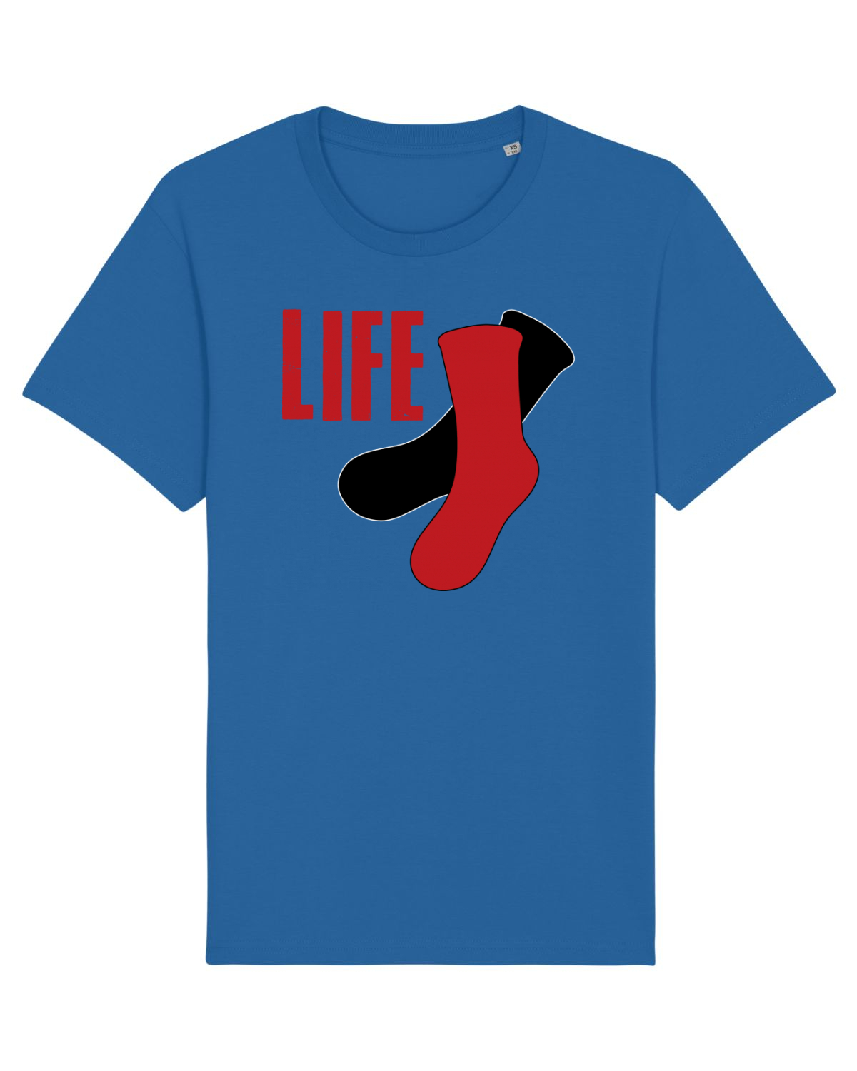 Tricou mânecă scurtă Unisex Rocker Royal Blue