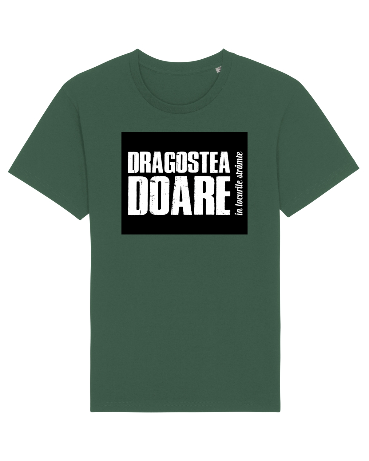 Tricou mânecă scurtă Unisex Rocker Bottle Green