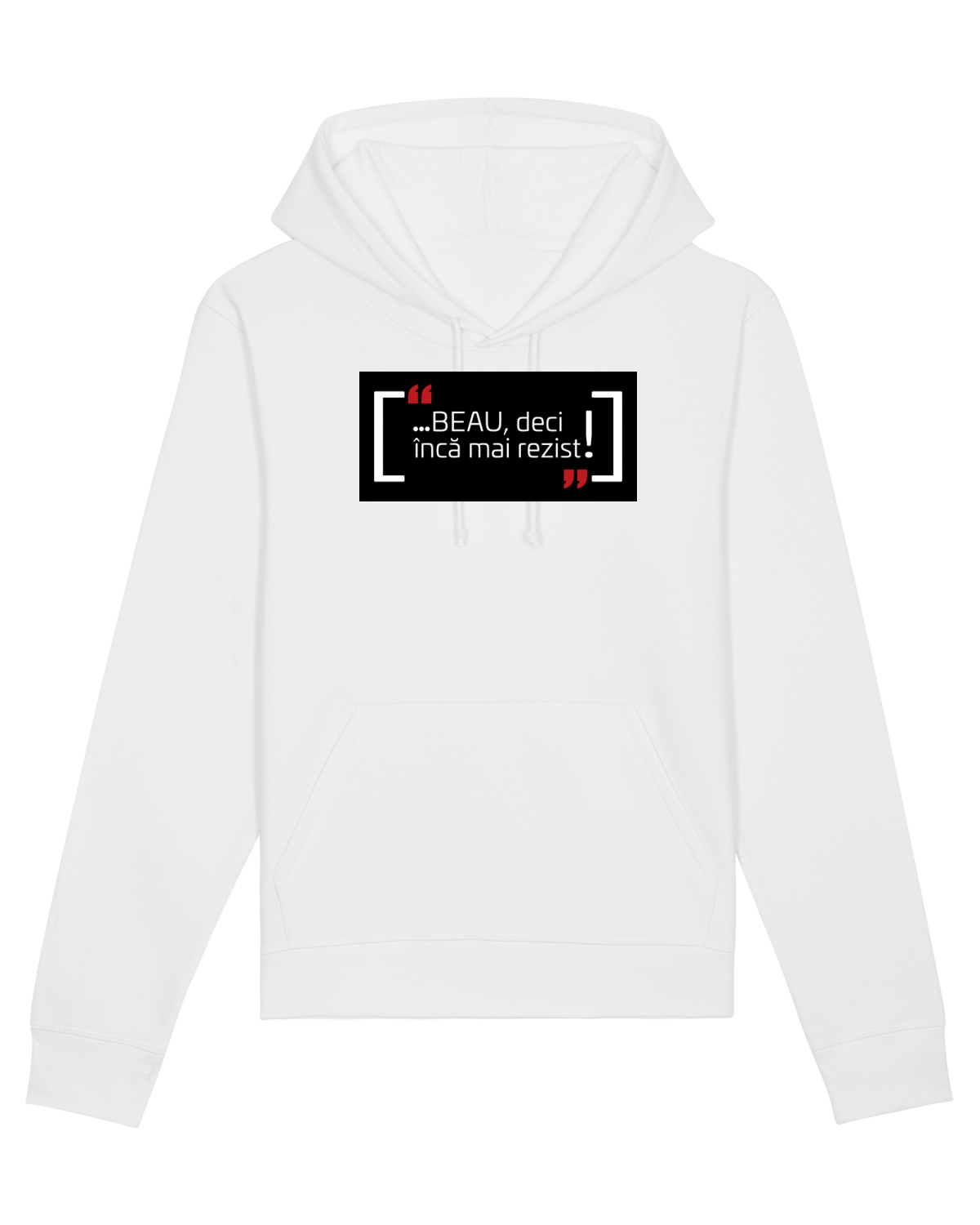 Hanorac Unisex Drummer White