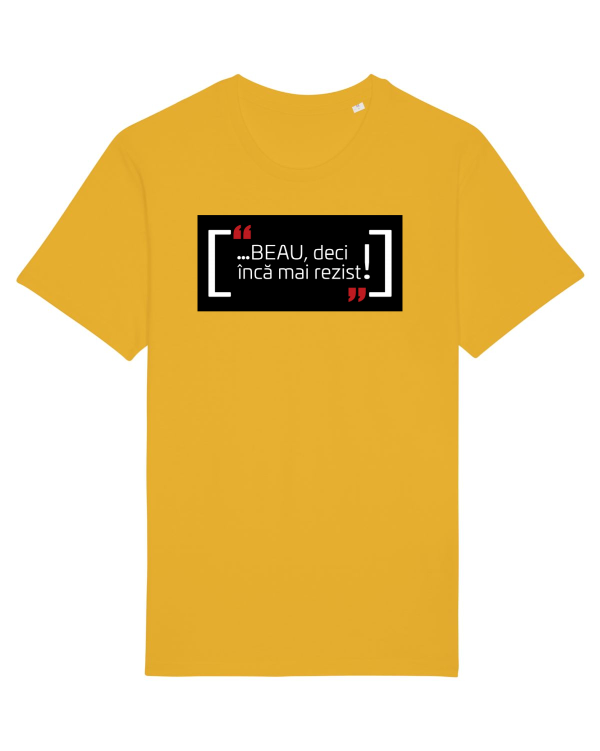 Tricou mânecă scurtă Unisex Rocker Spectra Yellow