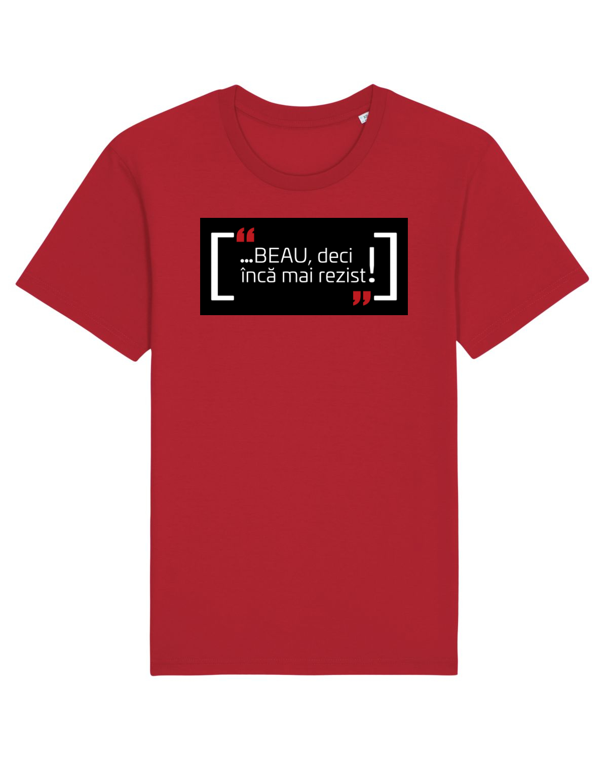 Tricou mânecă scurtă Unisex Rocker Red