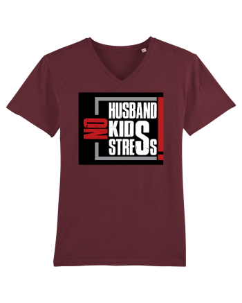 No stress! Burgundy