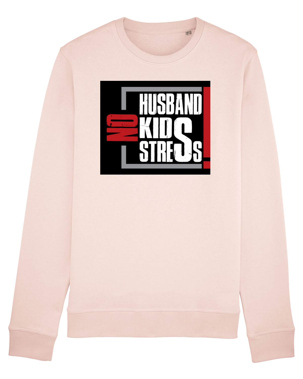 Bluză mânecă lungă Unisex Rise Candy Pink