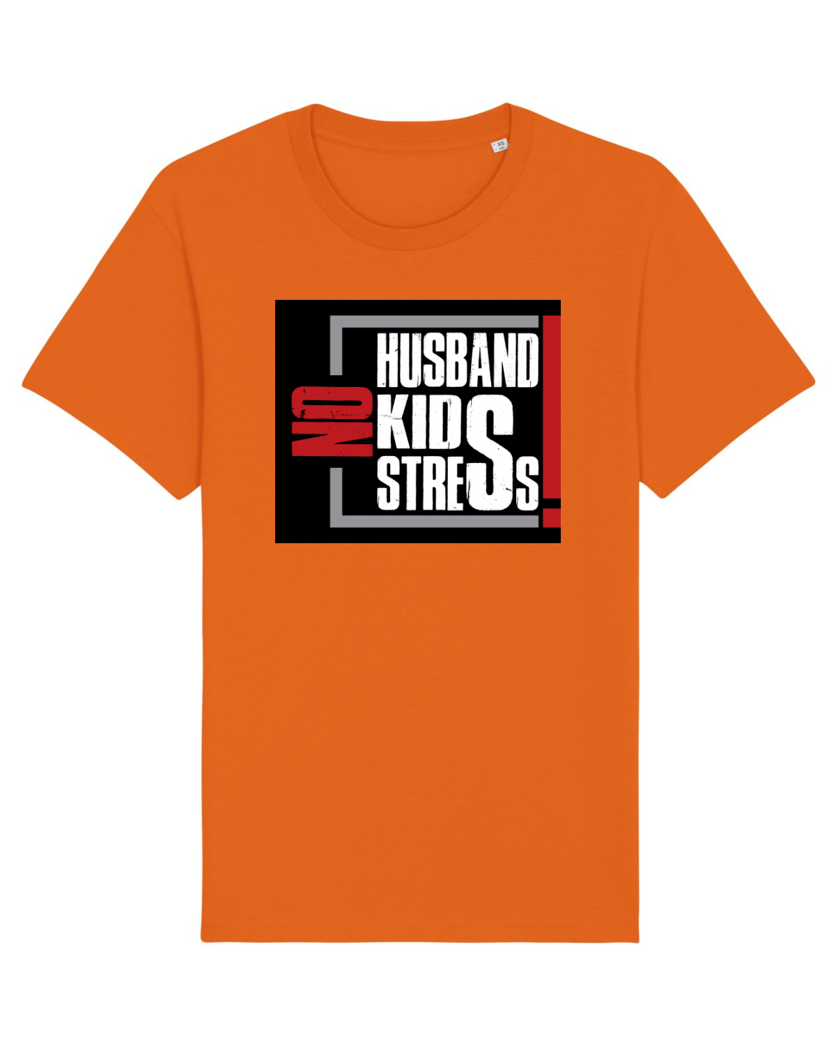Tricou mânecă scurtă Unisex Rocker Bright Orange
